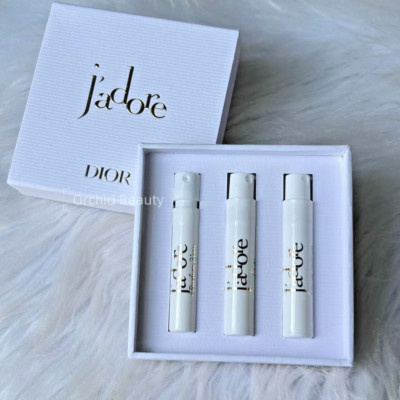 Dior J'adore 3PC EDP Perfume Spray Samples Trio Set~3x 1 ml/0.03 oz New In Box