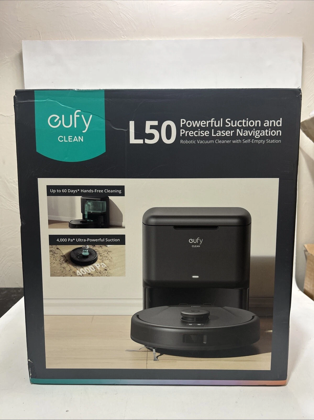 Eufy Clean L50 SES with 60 Day Self Empty Station Robot Vacuum T2275Z11