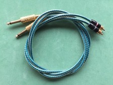 Straightwire Solo 1 Meter Premium Audio Interconnect Cables RCA/6.3mm