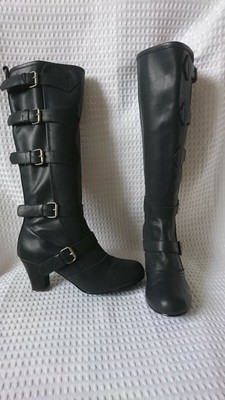 ladies navy boots size 5