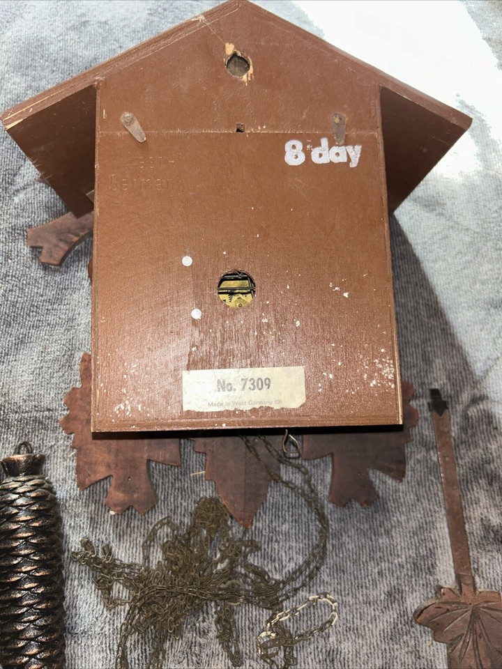Vintage German Black Forest Cuckoo Clock eBay