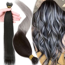 8A 100 Human Hair Nano Ring Remy Hair Extensions Micro Loop Nano Beads Tip 1g/s