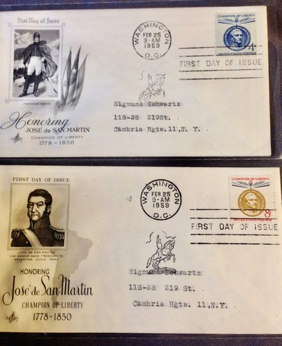Twenty-eight (28) 1959 USPS First Day Covers - Bild 5 von 12