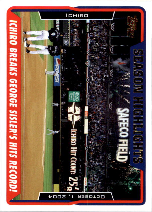 2005 Topps #334 Ichiro Suzuki SH - NM-MT | eBay