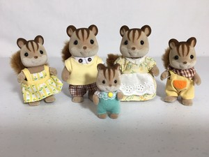 sylvanian families squirrel family