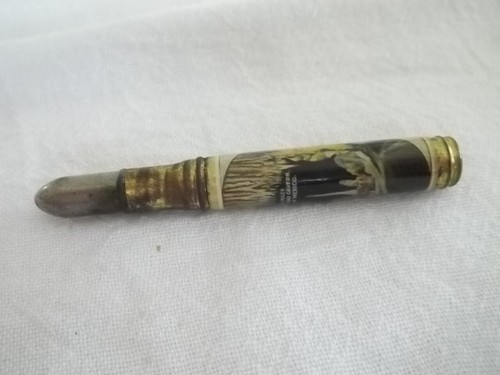 Totem Poles Carlsbad Caverns New Mexico Souvenir Advertising Bullet Pencil #10 - Picture 3 of 7