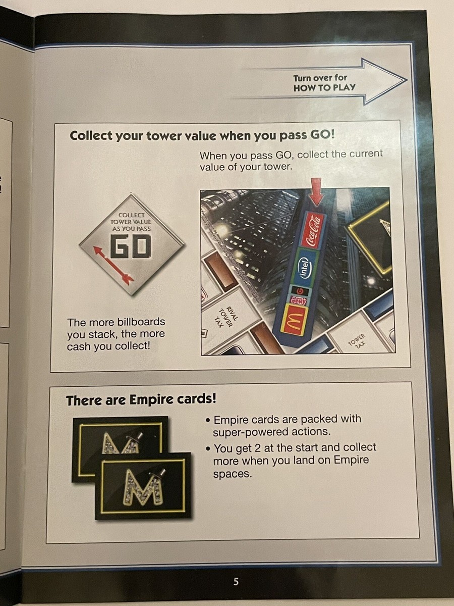 Monopoly Empire Edition Board Game (B5095) for sale online