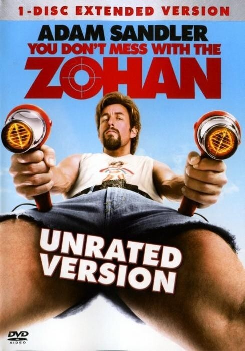 New Factory Sealed - You Dont Mess With The Zohan DVD Unrated Version