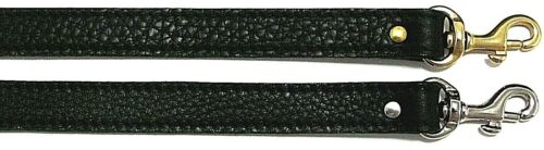 5/8" Wide Genuine Leather Replacement MINI Bolt Snap Shoulder/Camera Bag Strap - Afbeelding 1 van 2