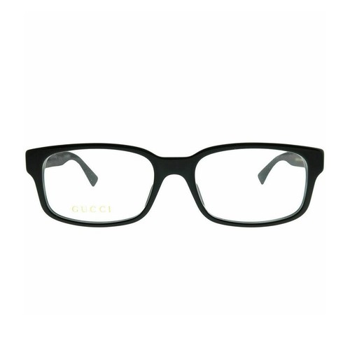 Occhiali da Vista Uomo Gucci GG0012O Web 005 Nero Square Squadrati  Rettangolari | eBay