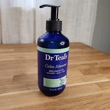 Dr. Teal's Calm Moment Wellness Oil Eucalyptus Citrus Mint 12.5 Oz New Sealed