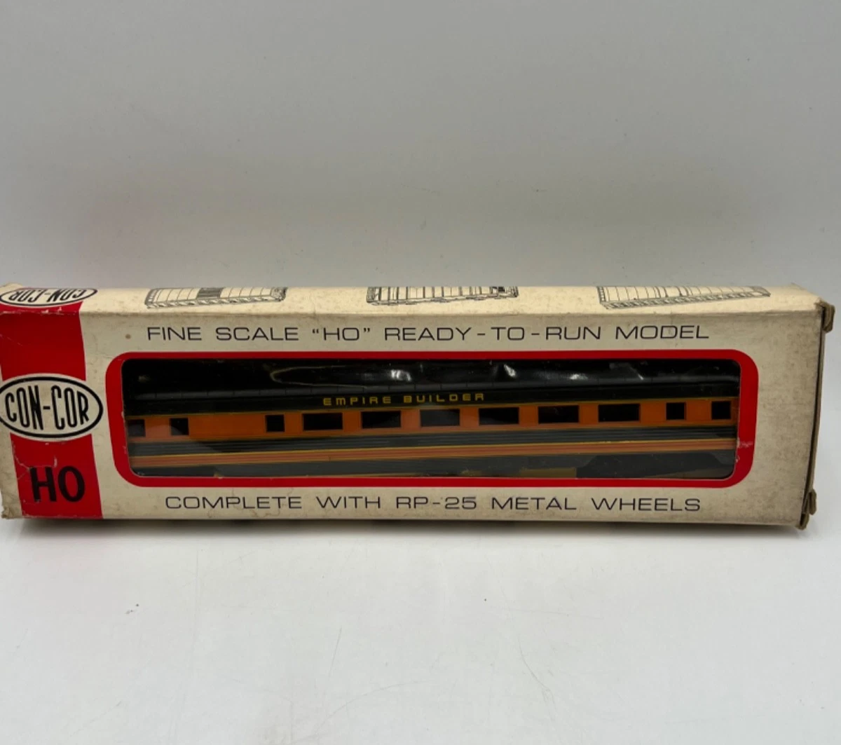 Con-Cor HO with Vintage Model Railroad Passenger Cars for sale | eBay