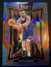 2024-25 SELECT BASKETBALL DEVIN BOOKER AQUA /299 #16 LIGHT BLUE PRIZM SP SUNS