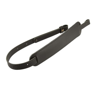 BF500 Buffalo Leather Padded Rifle Gun Sling, Crazy Horse/Brown Stitched, Bla...