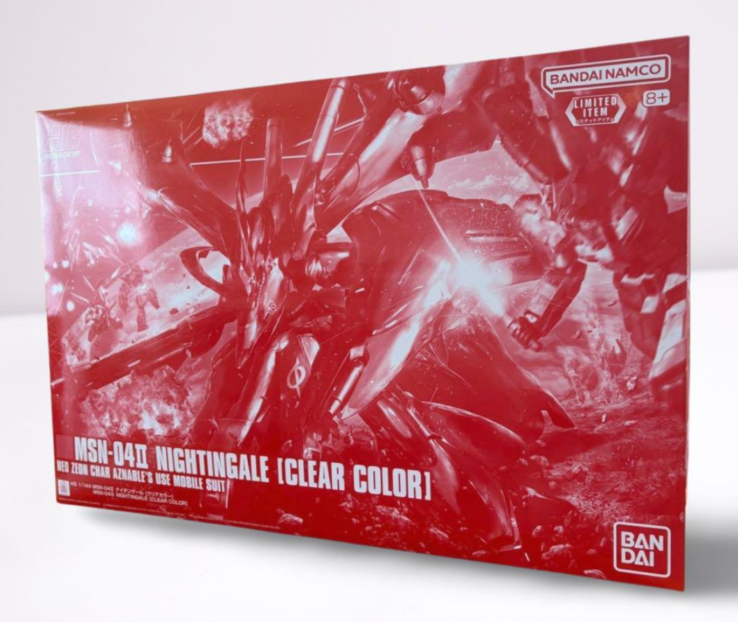 HG 1/144 MSN-04II Nightingale [Clear Color] Limited Gunpla Bandai