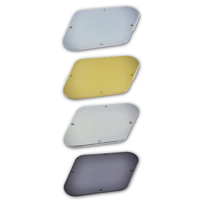 Advanced Plating Diamond Control Cover Back Plate - Fits Gibson USA 