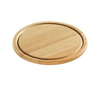 KäSeplatte Zassenhaus Ø 25 Cm, Hell, Holz, Steakplatte, Servierbrett