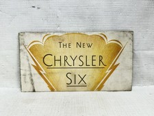 1931 Chrysler 6 Original Fold-out Sales Brochure 1931 Chrysler 6 Original Fold-out Sales Brochure