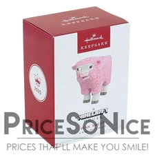 Hallmark Keepsake Ornament 2025 A Minecraft Movie Pink Sheep
