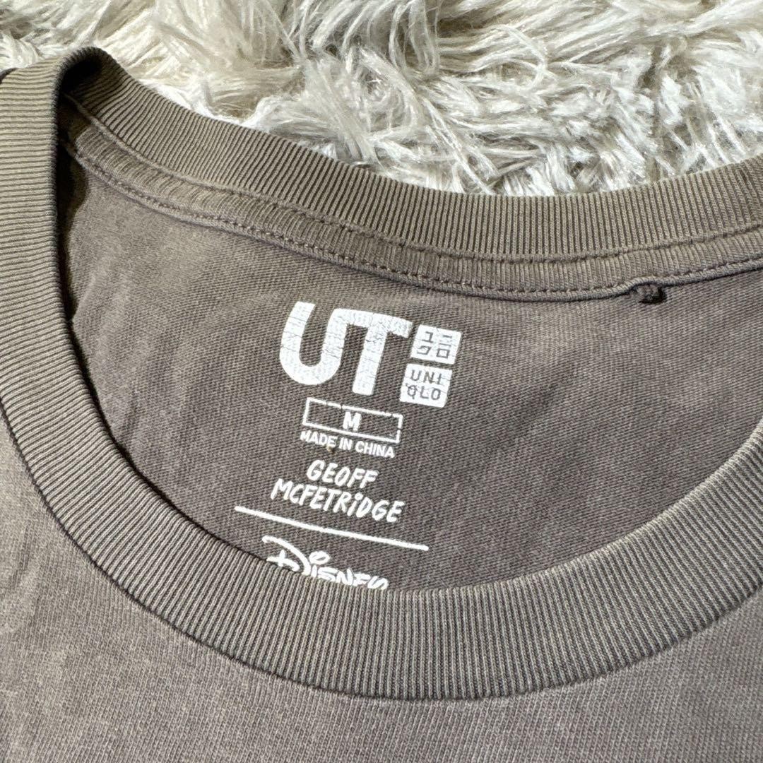 UNIQLO Mickey Mouse Print Short Sleeve T Shirt Mens M Size Cotton Tee thumbnail 2