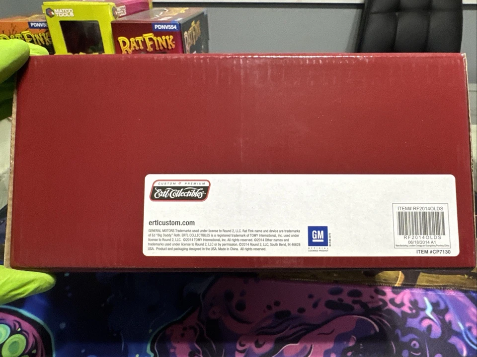 Matco Tools Edición 2014 Rat Fink Big Daddy Roth 1950 Oldsmobile Diecast (RARO) Foto 4 de 4