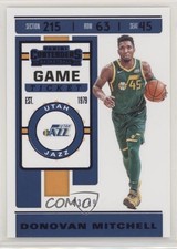 2019-20 Panini Contenders Game Ticket Purple 43/49 Donovan Mitchell #31 0cv1