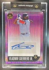 2022 Super Glow VLADIMIR GUERRERO JR Auto 1st Gen Purple 1/1 Blue Jays