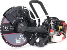 Compact 16" Concrete Cutter - 52cc Engine & Integrated Water Feed Feature