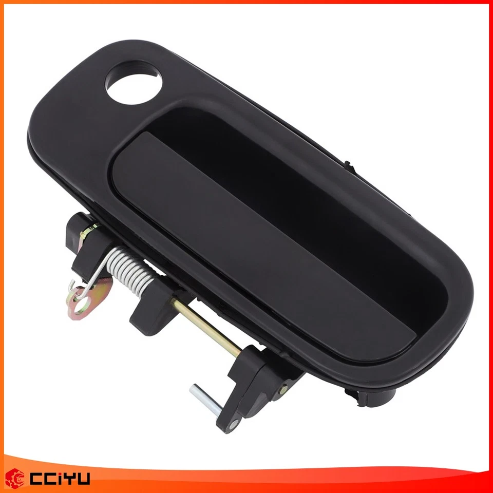 For 92-96 Toyota Camry Black Door Handle Outside Front Left Driver Side Exterior - Image 3 of 4