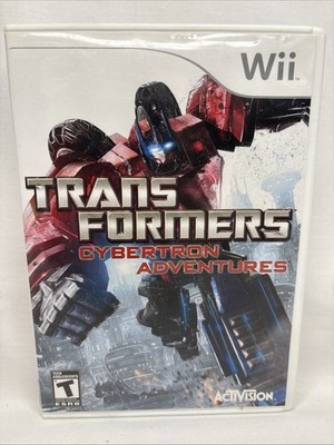 Transformers: Cybertron Adventures (Nintendo Wii) Complete With Manual!