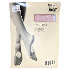 Bloch Endura Adaptatoe W Tights T0982L Pink Ballet Dance Tight Size C New