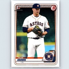2020 Bowman Draft Tyler Brown #BD-21 Houston Astros