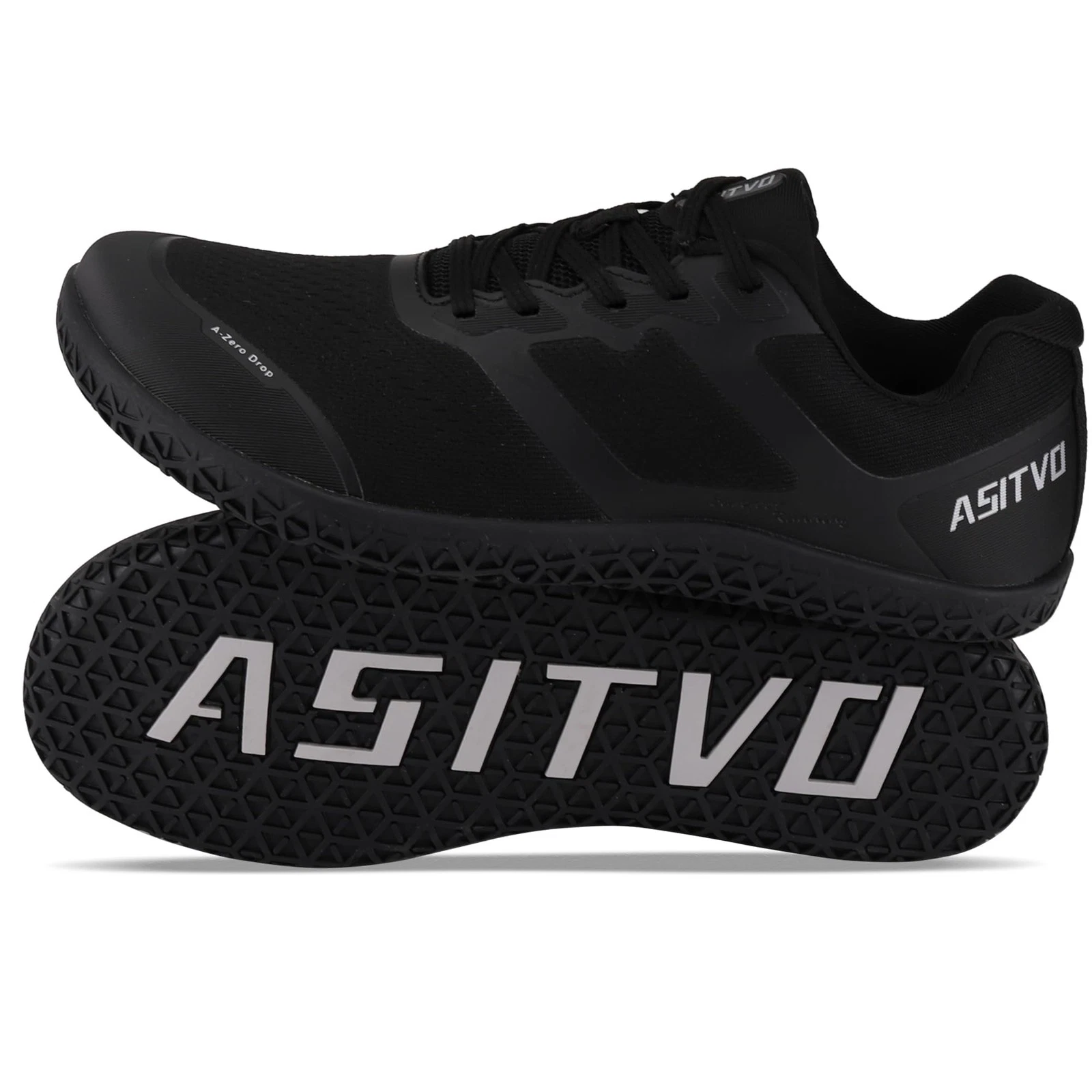 ASITVO Men's Minimalist Wide Toe Box Barefoot Zero Drop Shoes Sneakers Size 1...