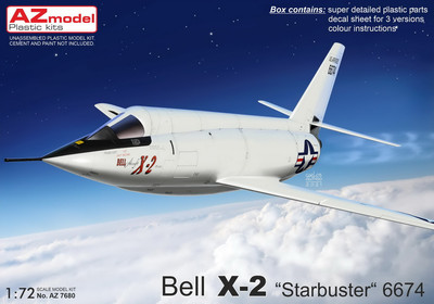 AZ Models 1/72 BELL X-2 ''STARBUSTER'' Aircraft 6674