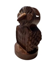 Wooden Owl By Mare Boomie Eyeglass Glass Or Cell Phone Holder Stand