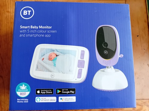 BT Smart Baby Monitor With 5" Colour Screen