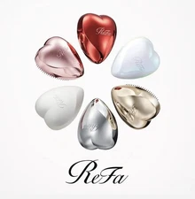 Refa Heart Brush - Soft Compact Detangling Hair Brush (7 Colors)