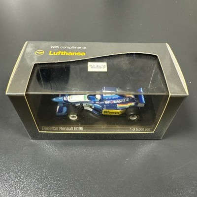 OVP Minichamps Benetton Renault B195 1995 1 of 5.000 pieces Metal 1:64 Lufthansa