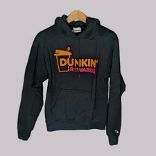 Dunkin Donuts Coffee Hoodie Size Medium Mens/Unisex Dunkin Rewards