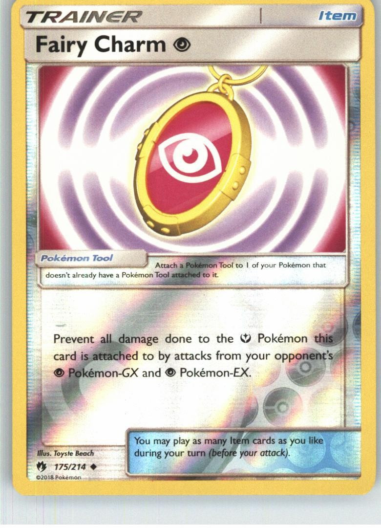 Fairy Charm P SM - Lost Thunder [175/214] Uncommon Reverse Holofoil NM Pokemon