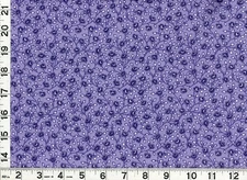 Dark Purple Roses Leafy Vines on Purple Quilting Sewing Fabric by Yard #748