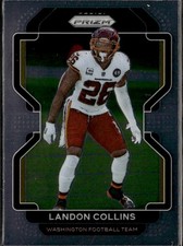 2021 Panini Prizm Landon Collins #215 Washington Football Team NFL Trading Card