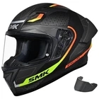 SMK Stellar Sport Flight & Smoke Visor Grey Yellow