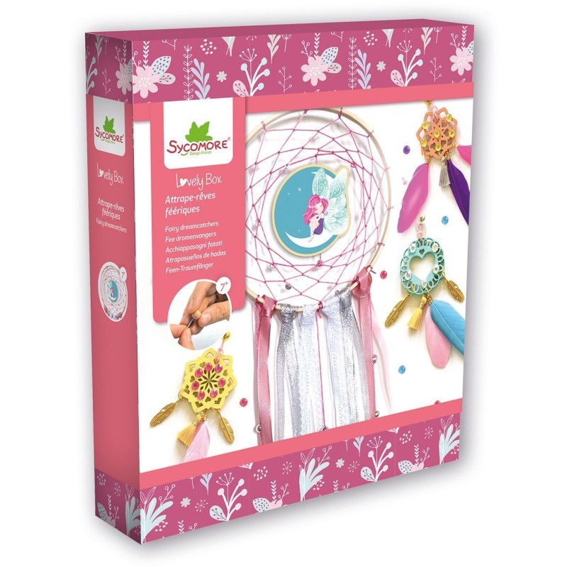 Boîte attrape-rêves féeriques Sycomore le cadeau créatif idéal pour fille de 7 ans