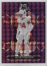 2024 Panini Mosaic Purple Mosaic Prizm 3/49 Jalen Thompson #6 1dm4
