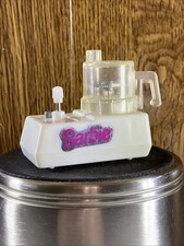 Vtg 1992 Barbie Mattel Magic Moves Food Processor Toy Appliance.
