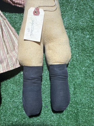 17" VINTAGE Made In 1989 Stuffed BUNNY RABBIT Male And Female - Picture 9 of 13