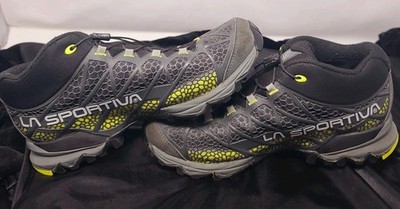 La Sportiva Synthesis Mid GTX Men's Hiking Shoes Gray/Black, Size US 10