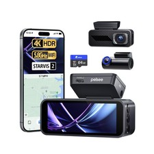 Pelsee P1 Pro Dash Cam Front and Rear, STARVIS 2 Sensor, 4K Dual Da... Fast Ship