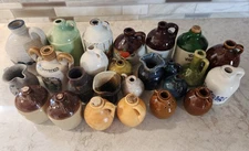 Lot of 25 Miniature Jugs, Vases And Pitchers - 3 Sets of Salt & Peppers